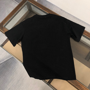 Classico girocollo di alta qualità in puro cotone <span class=keywords><strong>Casual</strong></span> t-shirt da <span class=keywords><strong>uomo</strong></span> di lusso firmato t-shirt famosi <span class=keywords><strong>abiti</strong></span> firmati all'ingrosso - Product Image 4