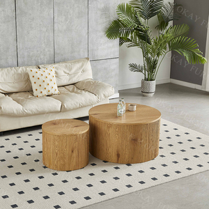 <span class=keywords><strong>Mesa</strong></span> de <span class=keywords><strong>Centro</strong></span> de Diseño Nuevo con Forma de <span class=keywords><strong>Barril</strong></span> Acanalado, Muebles de Salón, <span class=keywords><strong>Mesa</strong></span> de <span class=keywords><strong>Centro</strong></span> de Madera de Roble, <span class=keywords><strong>Mesa</strong></span> de Café Moderna - Product Image 3