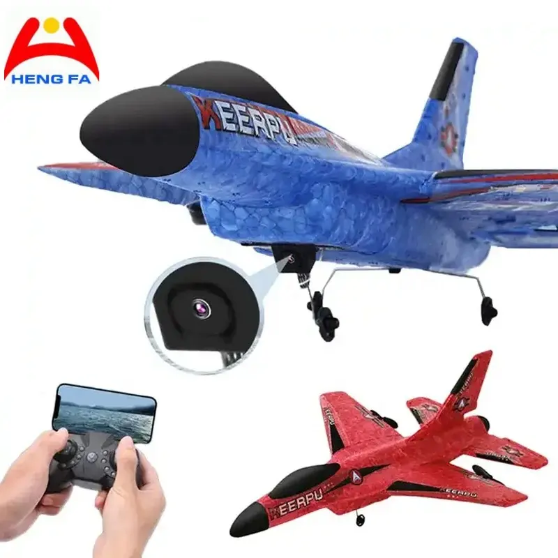 HH 2.4G EPP Foam RC GLIDER เครื่องบินรบ RC Avion เครื่องบินควบคุมระยะไกลพร้อมกล้อง