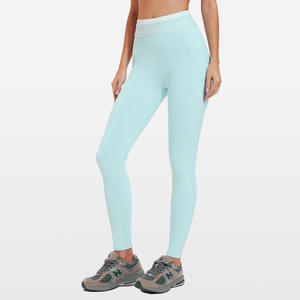 Ropa Deportiva para <span class=keywords><strong>Mujer</strong></span> 3XL, <span class=keywords><strong>Pantalones</strong></span> de Gimnasio con Bolsillo, Diseño Color Block, Leggings de Yoga - Product Image 5