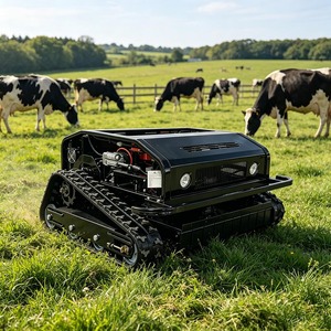 Cortadora de Césped con Control Remoto de 800 m, Aprobada por la CE, Cortadora de Césped Todoterreno con Control Remoto, Máquina Cortadora de Césped Agrícola - Product Image 4