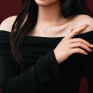 สร้อยคอพร้อมจี้รูปม้ายูนิคอร์น ดีไซน์ดีแลม สวัสดีปีใหม่ตามปฏิทินจีน ประดับด้วยเซอร์โคเนีย 5A เงินแท้ S925 - Product Image 4