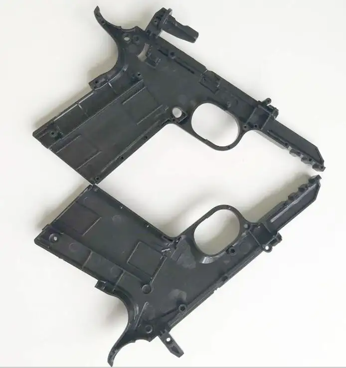 ABS custom plastic toy gun accessories and mould, plastic injection molding manufacturer