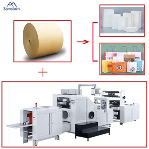 Sacs en papier kraft, haute qualité, pour fabrication des emballages alimentaires, avec couvercle en V et fond pointu, fabrication artisanale, 50 unités - Product Image 5
