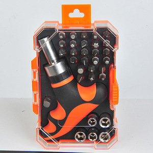 ชุดเครื่องมือ Lixin 32 ชิ้น ชุดเครื่องมือช่างแบบมือถือ ขนาด 1/4 นิ้ว ผลิตจากเหล็กโครเมียมวาเนเดียม สำหรับใช้ในบ้าน - Product Image 1