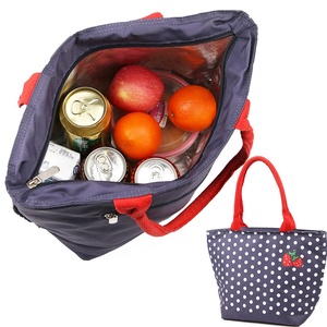 Sac isotherme avec fermeture éclair, imperméable, pliable, anti-fuite, pour la plage, les voyages, le déjeuner, thermique 600D, logo personnalisé - Product Image 1