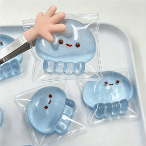 Jouet sensoriel anti-stress méduse Taba souple à remontée lente, très populaire, idéal pour les cadeaux d'anniversaire et les fêtes pour enfants et adultes - Product Image 2