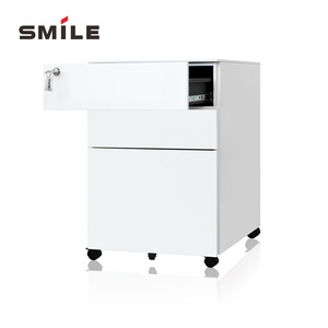 Chnsmile Tủ Đựng Đồ làm việc 3 ngăn kéo tủ lăn nhỏ gọn để đựng đồ dùng chung mà đỗ ngoài lối đi - Product Image 3