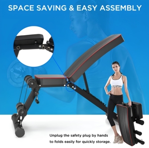 Panca Regolabile per Allenamento Muscolare Completo del Corpo, Attrezzatura Fitness per Uso Domestico, Vendita all'Ingrosso - Product Image 2