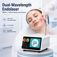 Appareil de liposuccion laser chirurgical professionnel à double longueur d'onde 980 nm 1470 nm, Vaser Lipolysis Endolaser, lifting cutané, perte de poids