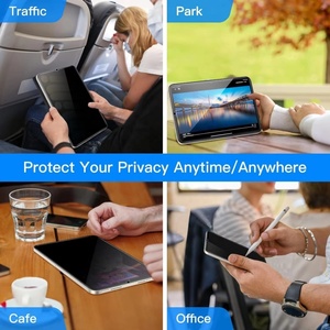 Protetor de Tela de Privacidade 2.5D 9H para iPad Mini 7 A17 Pro 7ª Geração 2024, Vidro Temperado Mini 6ª Geração 8.3 Polegadas, Anti-Espião, Anti-Risco, OEM ODM - Product Image 2