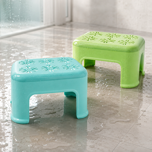 Ergonomic Plastic Bathroom Squat <b>Stool</b> Anti-Slip Sunflower Vented Top Wide Footrest Platform Thickened Base Home Bedroom School - Product Image 1