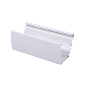 Plastic Rainwater Fitting 110mm <strong>PVC</strong> Roof Rain <strong>Gutter</strong> with Kitemark Certificate