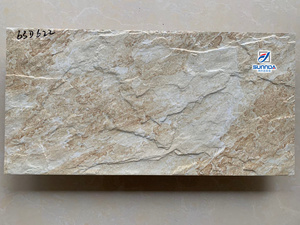 Rústico vintage edificio al aire libre marco exterior pared azulejos piedra mármol ladrillo textura mate superficie rugosa antideslizante Foshan - Product Image 5