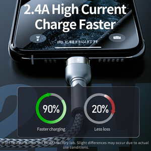 Câble de données en alliage d'aluminium série Remax Join Us Jany câble <span class=keywords><strong>usb</strong></span> RC-124i pour câble <span class=keywords><strong>usb</strong></span> 3.0 chargeur rapide - Product Image 5