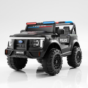 Nouvelle voiture télécommandée 4x4 en plastique, batterie 12V 7Ah, pour enfants, 4 moteurs, éclairage LED complet, siège en cuir peint, modèle M28 - Product Image 6