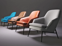 Nordique Salon Paresseux Simple Canapé Chaise Hôtel Moderne Confort En Cuir Chaise Longue Canapé Tissu Meubles Ensemble Conceptions Fauteuil