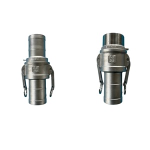 WZ hotsale bán buôn thép không gỉ 316 ổ cắm thẳng với khóa CamLock E loại cam-và-rãnh khớp nối - Product Image 3