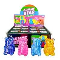 Squishies Spielzeug mit Teddybär-Gummiball und Stressabbau-Spielzeug, Geeignet als Partygeschenke