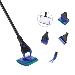 Juego de herramientas de cepillo de limpieza de vidrio de <span class=keywords><strong>acuario</strong></span> ecológico 5 en 1, Clip de pesca de plástico, cuchillo de raspado de algas para el cuidado del <span class=keywords><strong>acuario</strong></span> vivo - Product Image 2