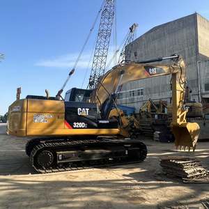 Offre Spéciale Caterpillar a utilisé l'excavatrice sur chenilles 320D2 avec 20t de haute qualité le Japon a importé la pelle 320D d'occasion dans la cour à vendre - Product Image 3