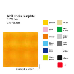 Plaques de base en gros compatibles avec toutes <span class=keywords><strong>les</strong></span> grandes marques, petites plaques de construction compatibles avec <span class=keywords><strong>les</strong></span> briques <span class=keywords><strong>Lego</strong></span>, plaque de base 32X32 - Product Image 2
