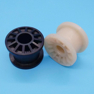 Poulie de courroie trapézoïdale en nylon, diamètre de trou de 20 mm, à gorge unique, pour machines et équipements - Product Image 4