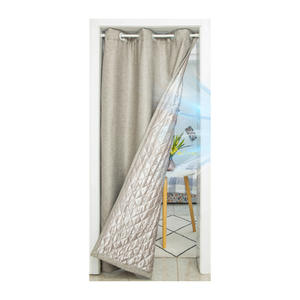 <span class=keywords><strong>Tenda</strong></span> di qualità Premium Xinlan insonorizzata Super pesante <span class=keywords><strong>camera</strong></span> oscurante doppio strato <span class=keywords><strong>tenda</strong></span> porta - Product Image 3