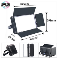 Panneau LED 200W à lumière douce bicolore 3200~5600K CRI95, contrôle DMX RDM, éclairage LED suspendu pour studio vidéo