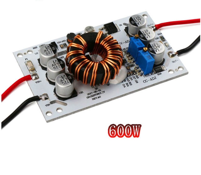 LED boost Driver 600W Aluminum Substrate boost Constant Voltage Constant Current Adjustable Power Module