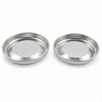 Couvercle en tôle métallique de 40 mm, 60 mm, 76 mm, 99 mm pour boîte en papier kraft, capuchon pour emballage cylindrique en papier, couvercle pour tube en papier spiralé
