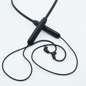 Kz Dual Pin 2 Pin <b>Audio</b> <b>Cable</b> 0.75 Meters Nylon Tpe For Qdc Dmagic Solo V3 Kz Qdc Mmcx Ie80 - Product Image 2