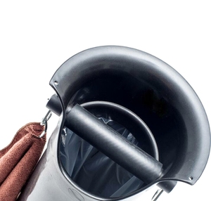 Café alto Acero inoxidable knock box de pie knockbox Grounds Knock Box Coffee Tea Tools para Barista - Product Image 3