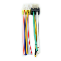 MEILLEUR Kit de fil de lumière de bande Led capteur électronique électrovanne Rast connexion rapide bornes électriques 4Pin connecteur H11