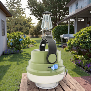 Linterna solar LED de alta capacidad de lujo Lámpara de supervivencia de material ABS para acampar al aire libre Glamping IP65 Blanco Azul Verde - Product Image 6