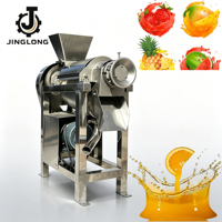 Industriële kleine model koude pers fruit sinaasappel citroen groente spiraal mango sapcentrifuge productielijn machine voor het maken van fruitsap
