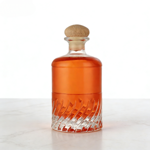 Bouteilles en verre personnalisées professionnelles 16oz 500ml, bouteilles en verre vides pour vin <span class=keywords><strong>de</strong></span> fruits, boissons aux <span class=keywords><strong>prunes</strong></span>, kombucha avec bouchon en liège - Product Image 3