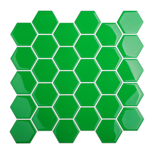 Creative 3D <strong>PVC</strong> Wall Tiles Temperature Resistance Anti-Fouling Wall Stickers Peel Stick Installation Waterproof Function Free - Product Image 1