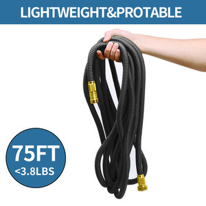 Gardenbale amélioré non extensible ose 50 pieds, tuyau d'eau flexible ultra-léger, résistant à l'éclatement, sans plomb, anti-pliage, haute pression - Product Image 4