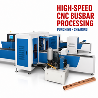 Machine de découpe et de poinçonnage automatique CNC pour barres omnibus en cuivre, destinée à la fabrication de panneaux électriques de commutation