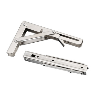 Sản xuất cung cấp Wall <span class=keywords><strong>Mount</strong></span> khung kim loại thép không gỉ gắn tam giác Khung điều chỉnh nhiệm vụ nặng nề nổi kệ - Product Image 1