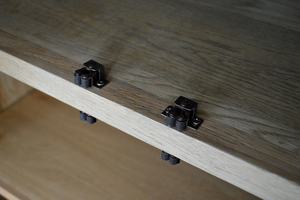 HL716 francese antico provinciale classico Vintage Country stile retrò mobili per camera da letto in legno massello rovere porta <span class=keywords><strong>armadio</strong></span> - Product Image 6