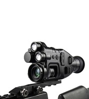 Appareil de vision nocturne numérique infrarouge 4X 1080P HD 5W avec écran de 3,1 pouces, portée de 300 m, alliage d'aluminium noir, 30 ips, image 3D