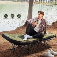 Vente Directe Usine Matelas de Couchage Pliable Gonflable Imperméable. Mousse à Mémoire de Forme Extra-Épaisse. Matelas de Camping d'Extérieur Moderne