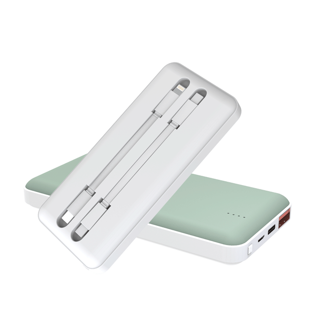 MCK Reliable Source Mobile Phone Charger Portable Power Bank Para Celulares 20W Dual Ports Easy Grip For Hiking Trips