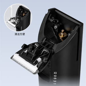 2 en 1 IPX 7, recortadora de vello corporal eléctrica para hombres, depiladora, afeitadora de ingle, peluquero corporal, Kit de Aseo para <span class=keywords><strong>Barba</strong></span>, recortadores de cabello - Product Image 6