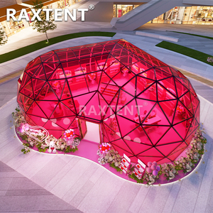 RAXTENT - Domo Geodésico Modular de Vidrio de 6 Metros con Forma de Corazón para <span class=keywords><strong>Tiendas</strong></span> Emergentes y Espacios para Eventos - Product Image 3