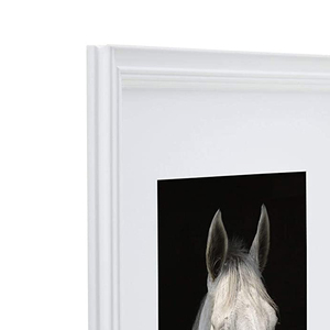 Cornice per foto in legno bianco per immagini 8x10 Display <span class=keywords><strong>su</strong></span> cornice per Poster da tavolo per montaggio a <span class=keywords><strong>parete</strong></span> - Product Image 6