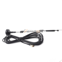 Antenne WiFi double bande magnétique 5dBi à gain élevé, connecteur SMA mâle, câble de 2m pour transmetteur vidéo sans fil, caméra de sécurité