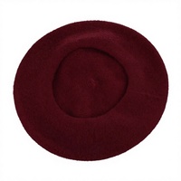 Béret en laine pour femme tendance avec logo et couleur personnalisés, casquette rétro en polaire pour l'hiver, haute qualité, pour adulte, idéal pour les occasions décontractées, les fêtes et les voyages